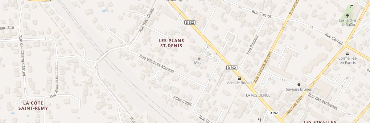 Plan du 8 Rue Villebois Mareuil à Cormeilles-en-Parisis