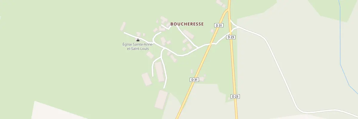Plan du 11 Boucheresse à Clairavaux