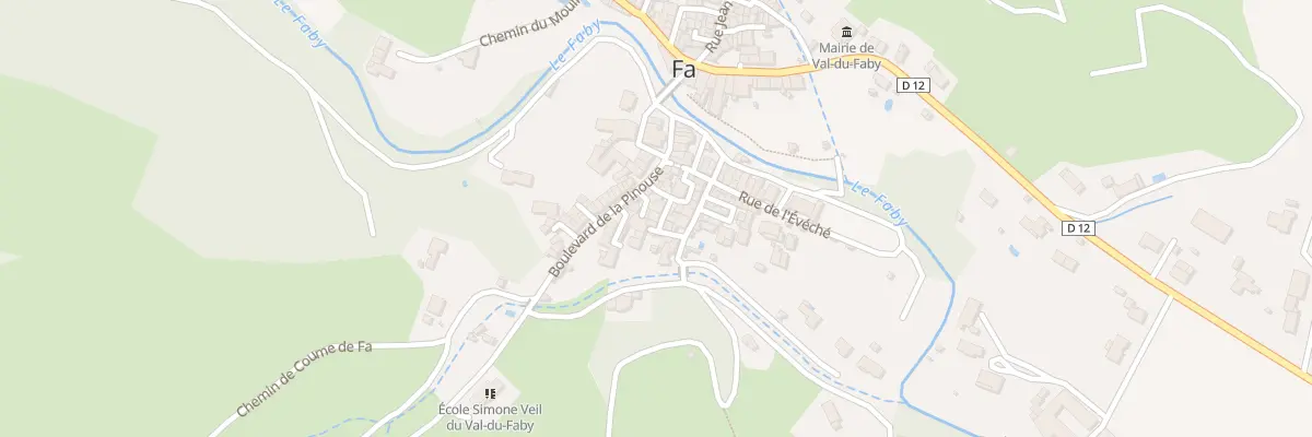 Plan du 2 Rue de la Tour à Val-du-Faby