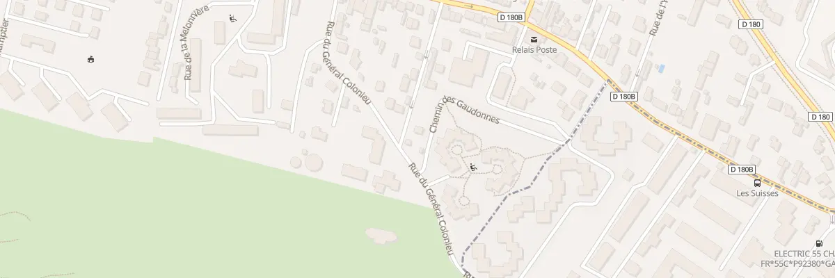 Plan du 25 Rue du Gal Colonieu à Rueil-Malmaison