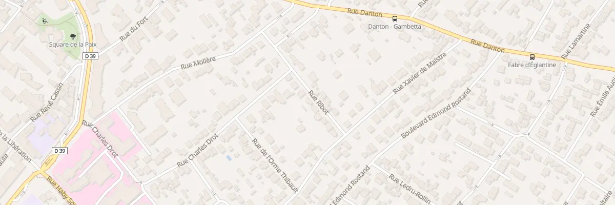 Plan du 8 Rue Ribot à Rueil-Malmaison