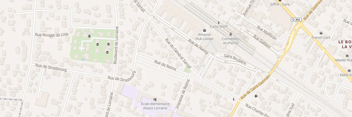 Plan du 15 Rue du Général Sarrail à Cormeilles-en-Parisis