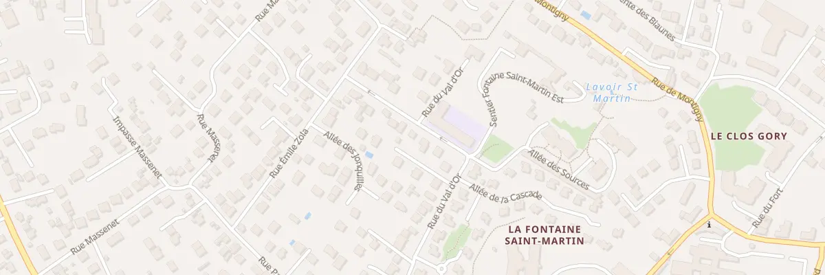 Plan du 73 Rue du Val d’Or à Cormeilles-en-Parisis