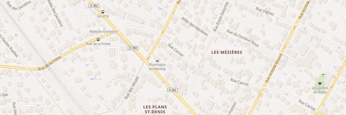 Plan du 63 Rue Carnot à Cormeilles-en-Parisis