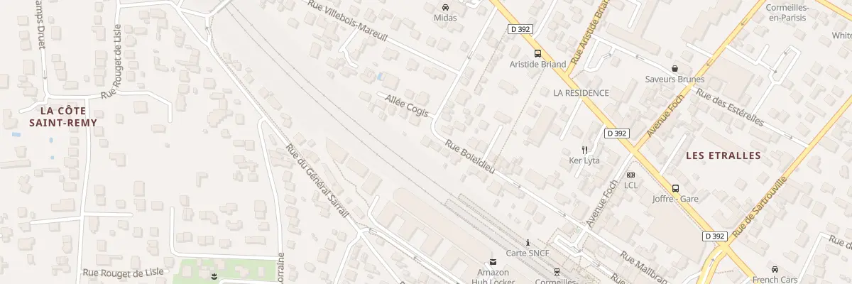 Plan du 21T Rue Boïeldieu à Cormeilles-en-Parisis