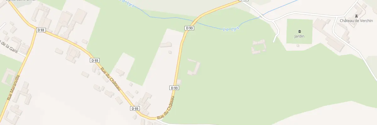 Plan du 24 Rue du Chateau à Verchin