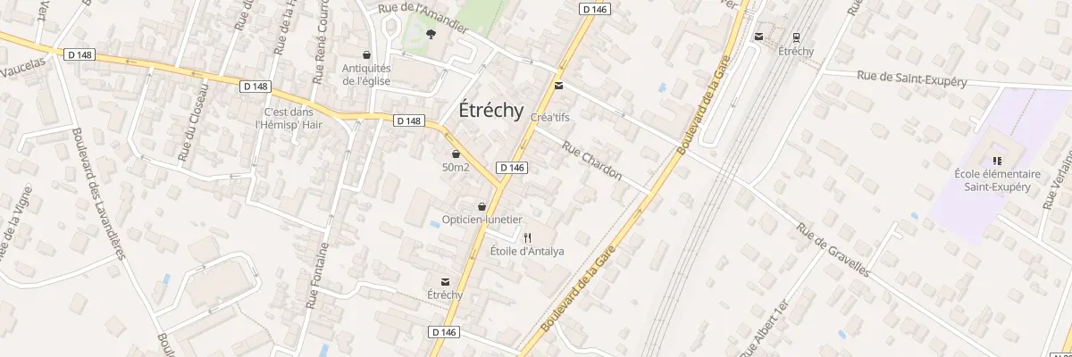 Plan du 37 Rue Grande Rue à Étréchy