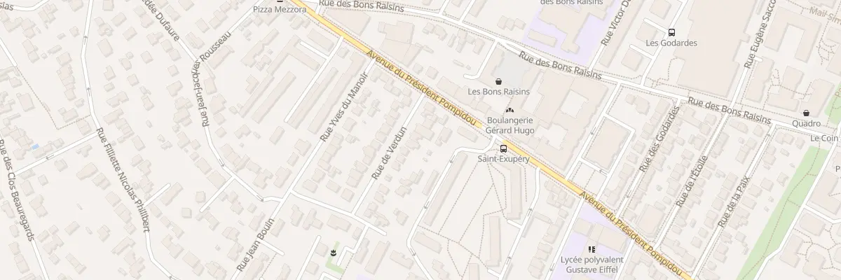 Plan du 9 Rue de Verdun à Rueil-Malmaison