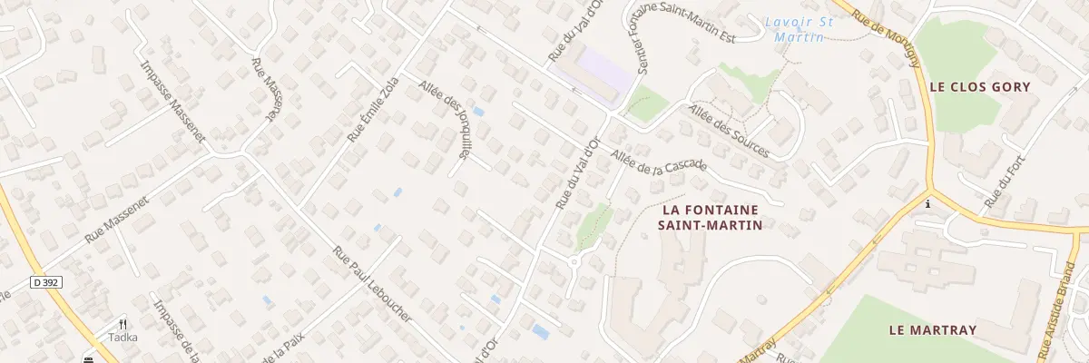 Plan du 61 Rue du Val d’Or à Cormeilles-en-Parisis