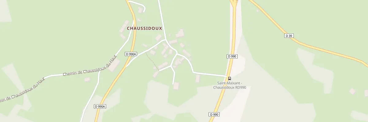 Plan du 5063 Chaussidoux à Saint-Maixant