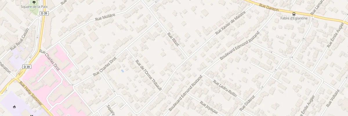 Plan du 16 Rue Ribot à Rueil-Malmaison