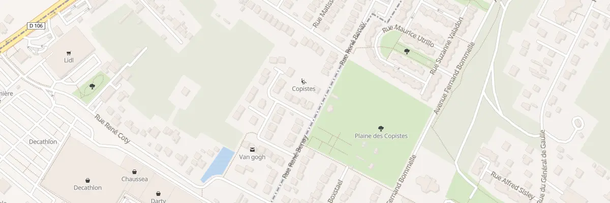 Plan du 21 Rue Van Gogh à Herblay-sur-Seine