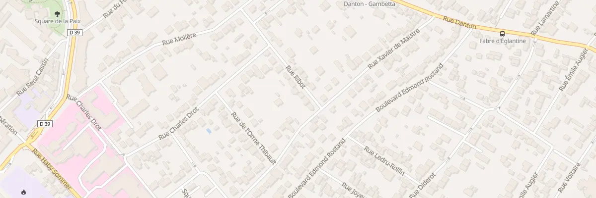 Plan du 14 Rue Ribot à Rueil-Malmaison