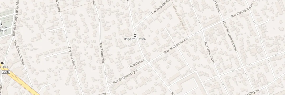 Plan du 48 Rue Desaix à Houilles