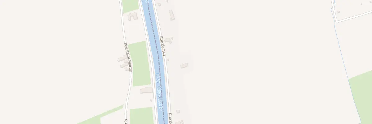 Plan du 54 Rue de l’Aa à Holque