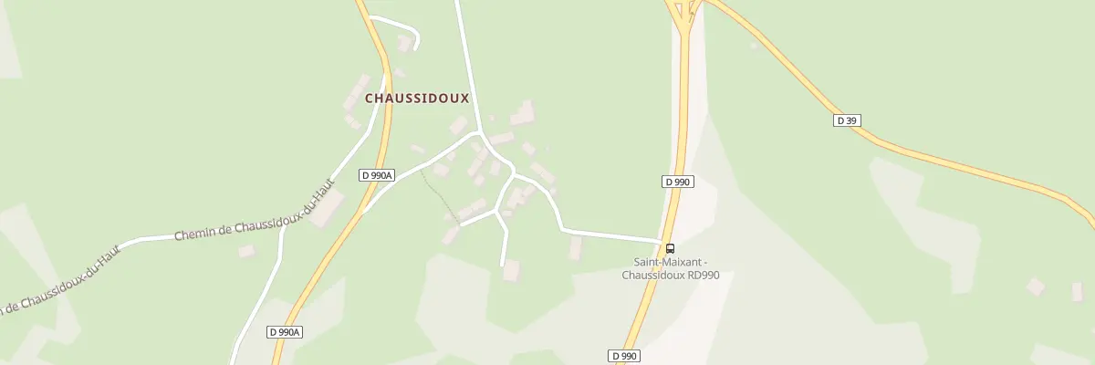 Plan du 5064 Chaussidoux à Saint-Maixant