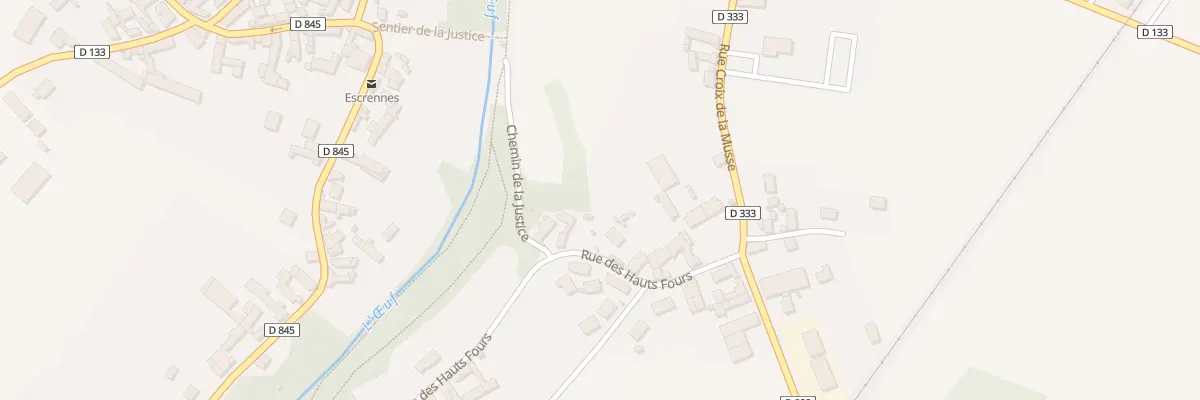 Plan du 10B Rue des Hauts Fours à Escrennes