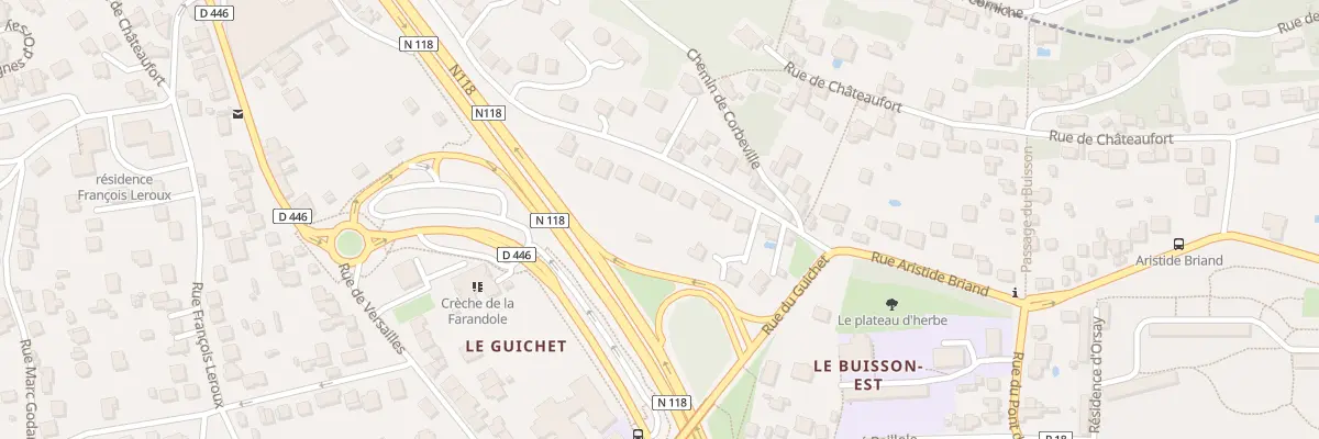 Plan du 26 Rue Aristide Briand à Orsay