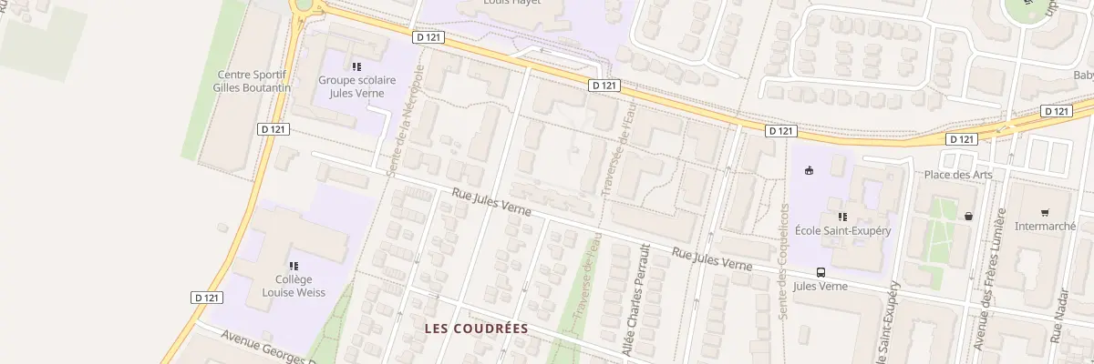 Plan du 25 Rue Jules Verne à Cormeilles-en-Parisis