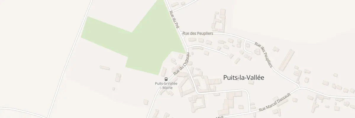Plan du 2 Rue du Château à Puits-la-Vallée