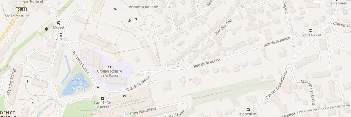 Plan du 66 Rue des Bois à Ville-d’Avray