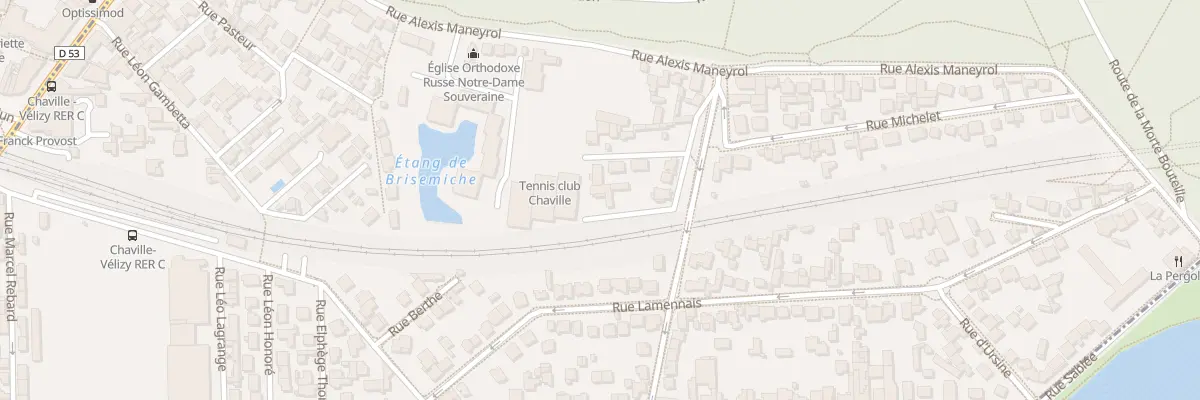 Plan du 9 Rue du Val Brisemiche à Chaville