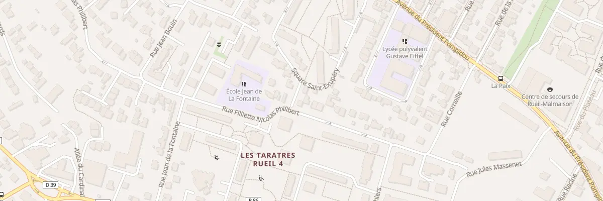 Plan du 181 Rue Ftte N Philibert à Rueil-Malmaison