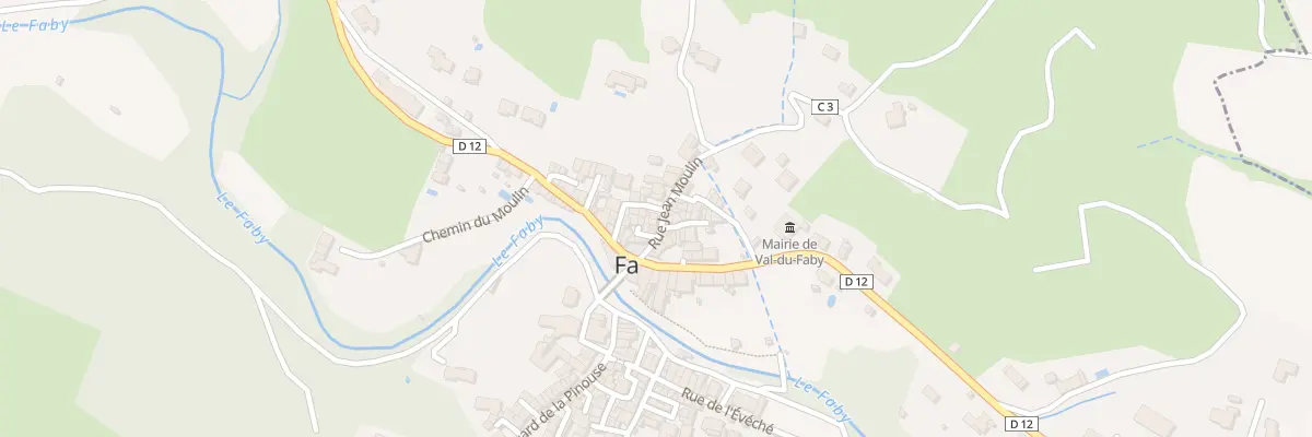 Plan du 5 Rue Jean Moulin à Val-du-Faby