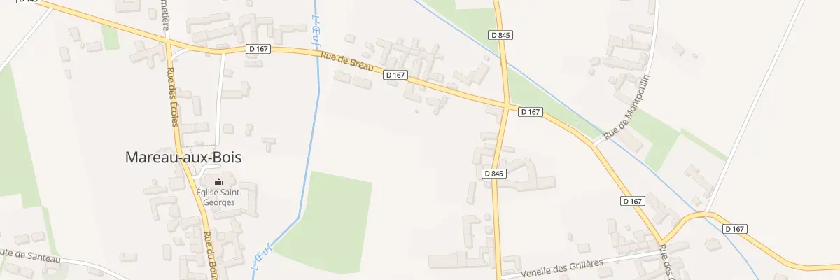 Plan du 14 Rue du Breau à Mareau-aux-Bois