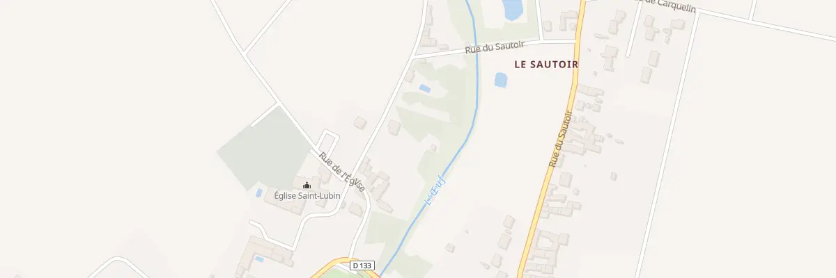 Plan du 6 Rue des Murs à Escrennes