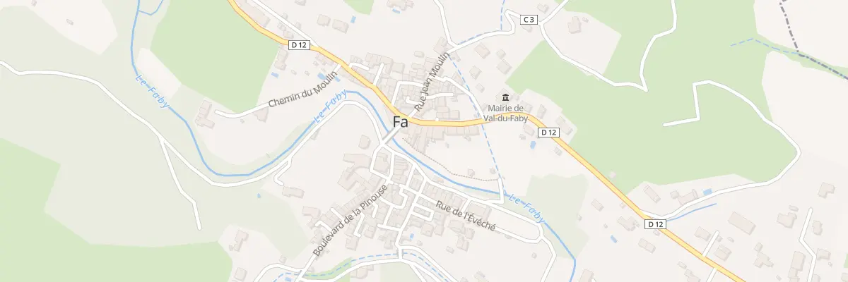 Plan du 14 Av de la République à Val-du-Faby