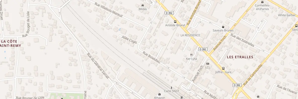Plan du 30 Rue Boïeldieu à Cormeilles-en-Parisis