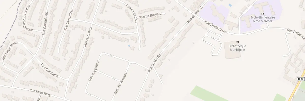 Plan du 85 Rue du 60 Eme R.I. à Ailly-sur-Somme
