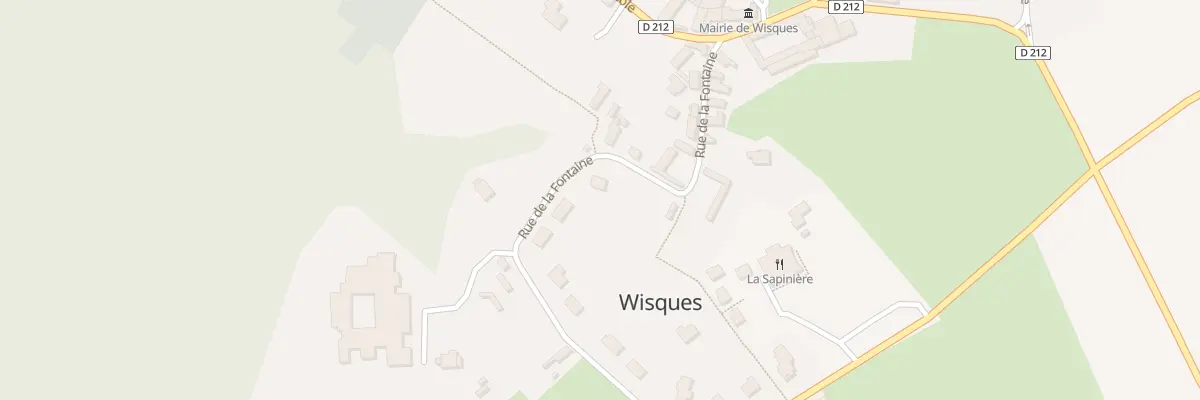 Plan du 17 Rue de la Fontaine à Wisques