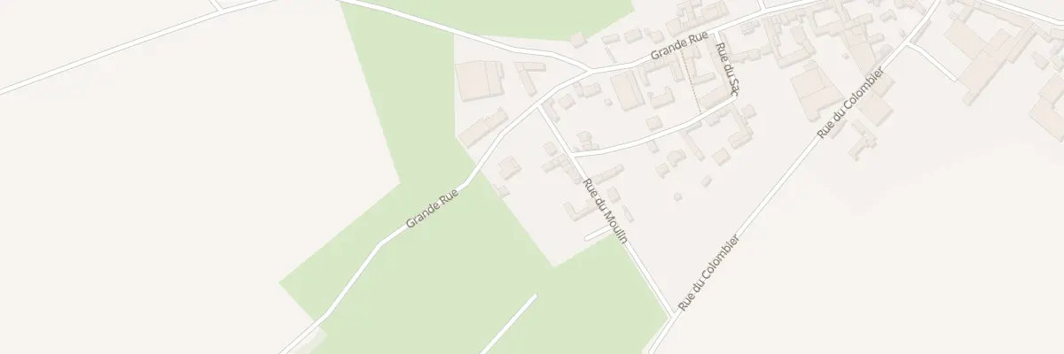 Plan du 2 Rue du Moulin à Blancfossé