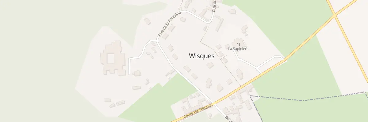 Plan du 27 Rue de la Fontaine à Wisques