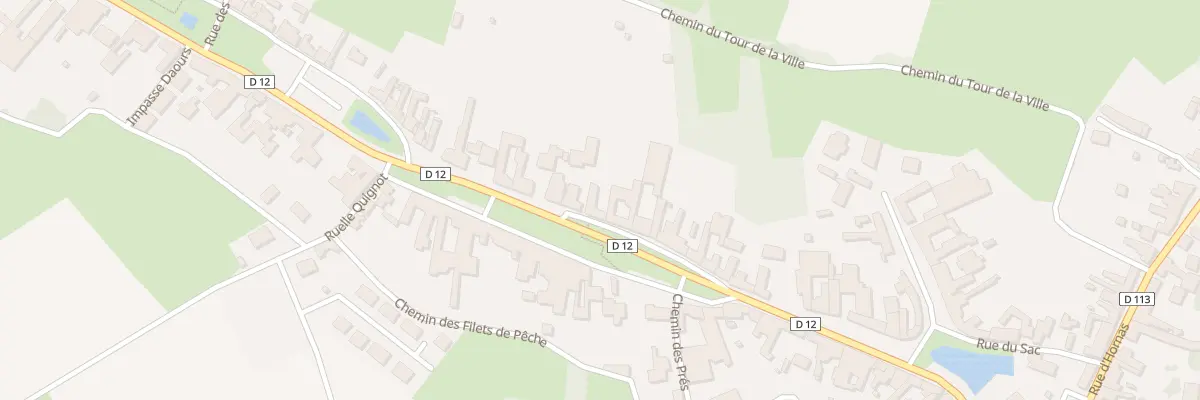 Plan du 416 Rue d’Amour à Vignacourt