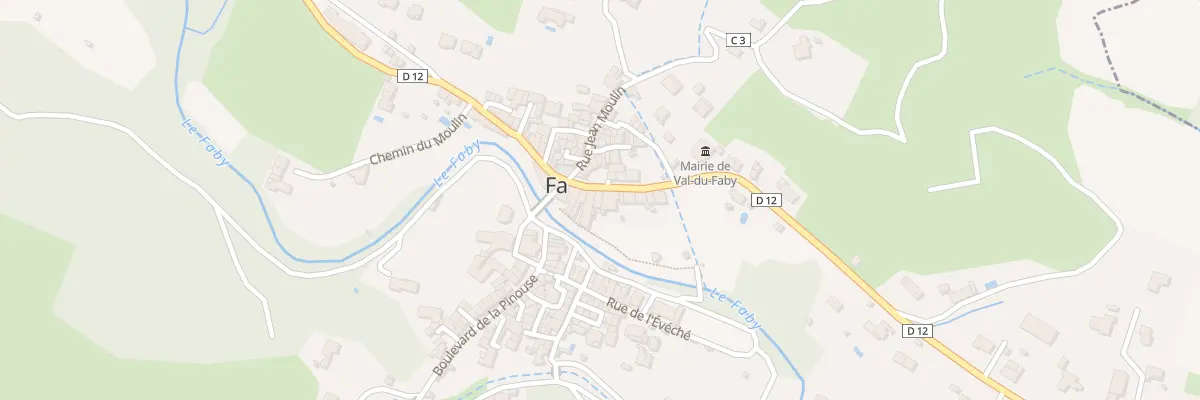 Plan du 16 Av de la République à Val-du-Faby