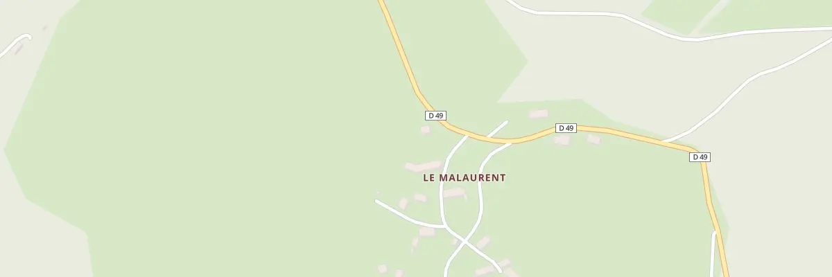 Plan du 5 Au Malaurent à Saint-Germain-Lavolps