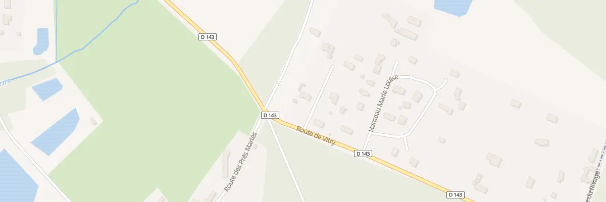 Plan du 831 Rte de Vitry à Sully-la-Chapelle