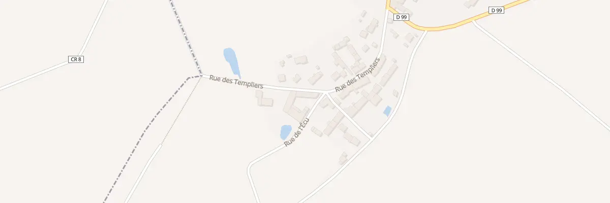 Plan du 1 Rue de l’Ecu à Mauchamps