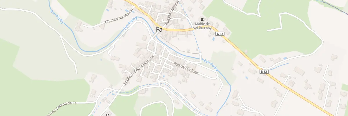 Plan du 12 Rue de la Batteuse à Val-du-Faby