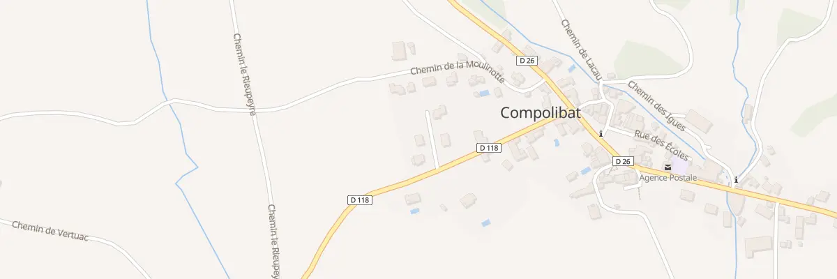 Plan du 5162 Lot le Vignal à Compolibat
