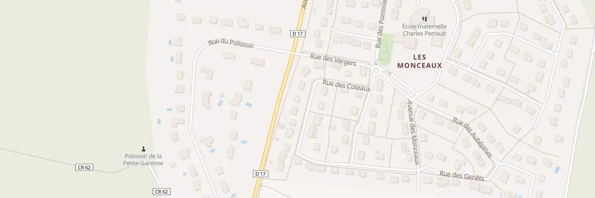 Plan du 14 Rue des Coteaux à Morigny-Champigny