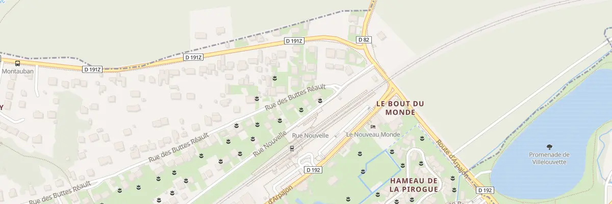 Plan du 4 Rue Nouvelle à Breuillet