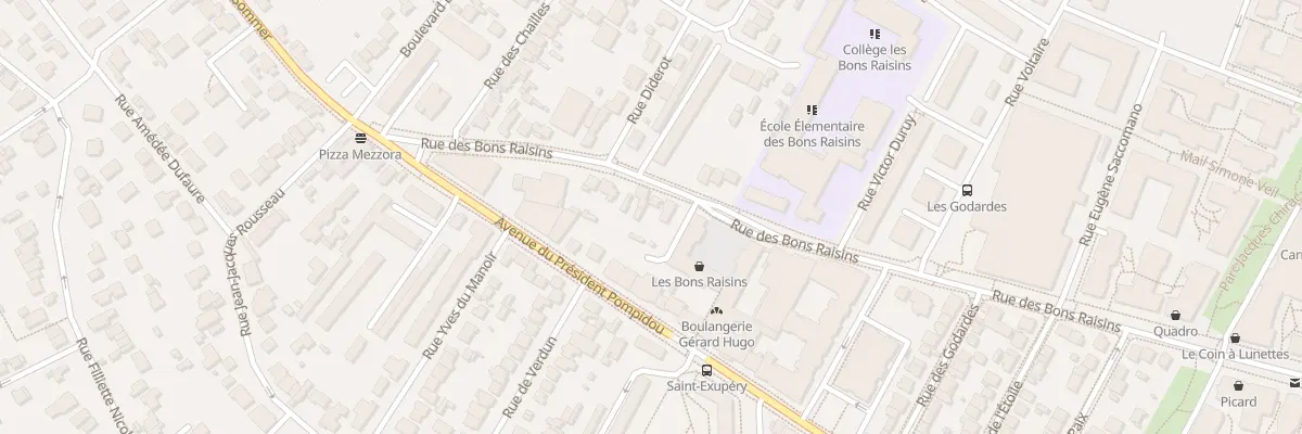 Plan du 14 Rue des Bons Raisins à Rueil-Malmaison