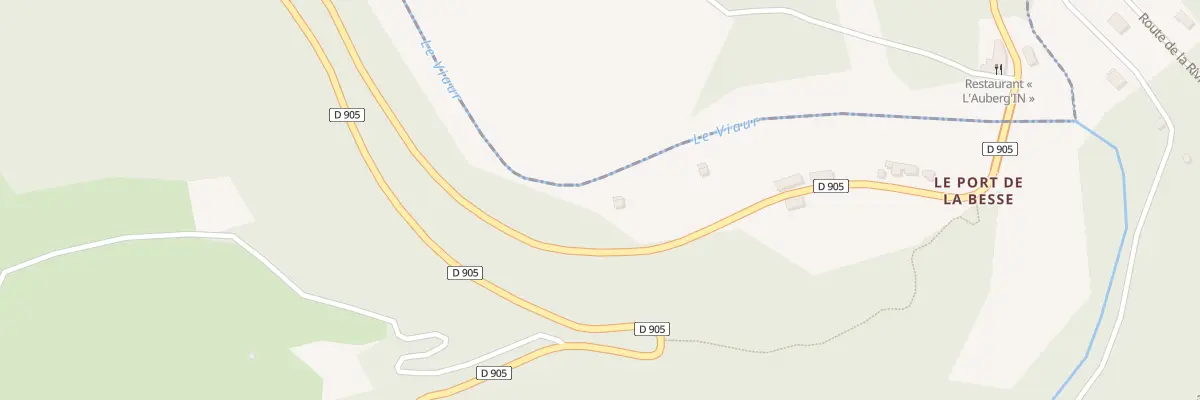 Plan du 5361 Le Port de la Besse à Mirandol-Bourgnounac
