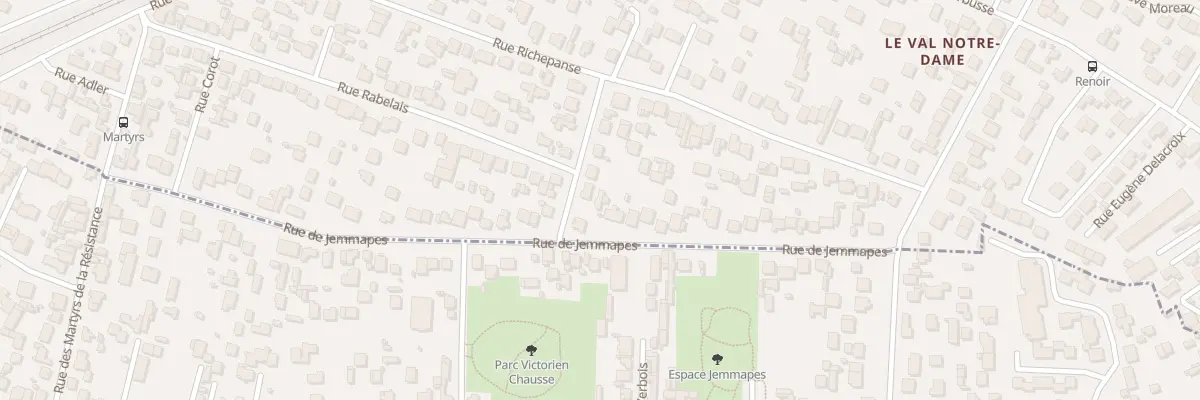Plan du 57 Rue de Jemmapes à Sartrouville