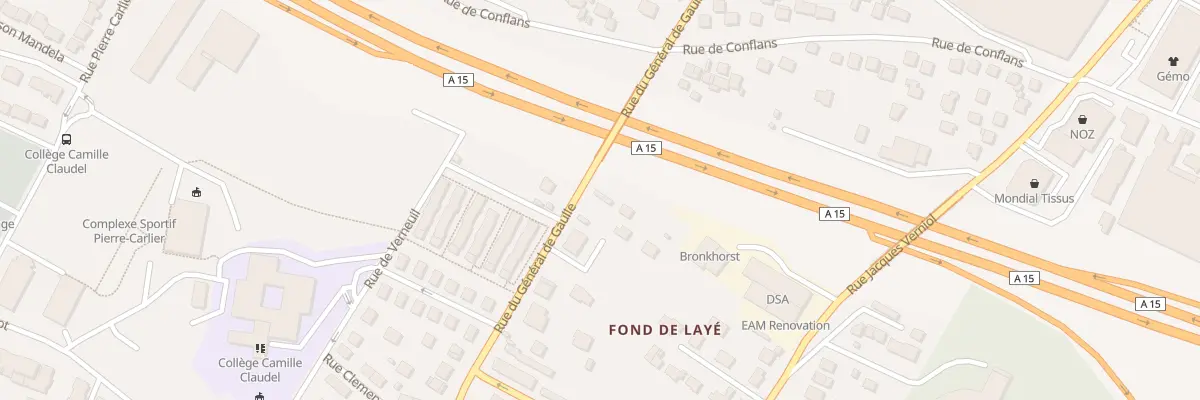Plan du 48B Rue du General de Gaulle à Montigny-lès-Cormeilles