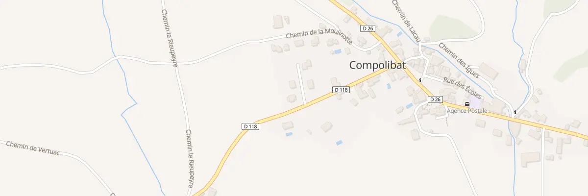 Plan du 5160 Lot le Vignal à Compolibat